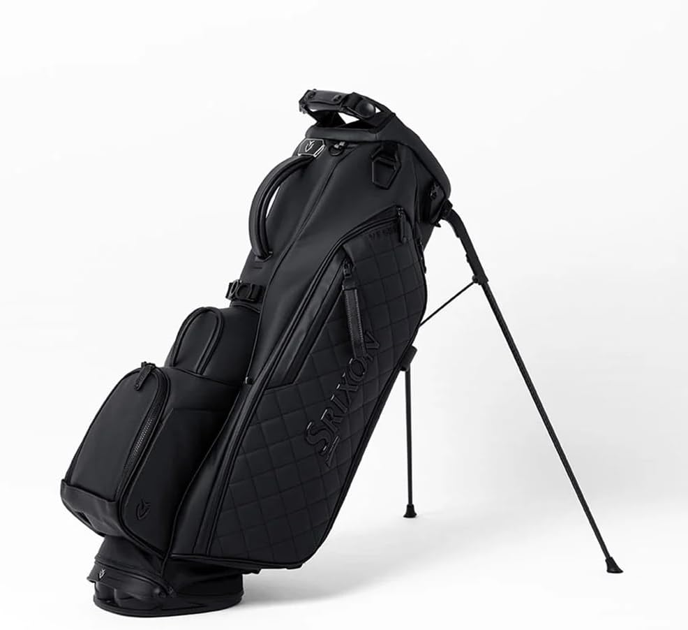 NEW Srixon 2026 Blackout Collection Vessel Stand Bag 6-Way Top - All Black