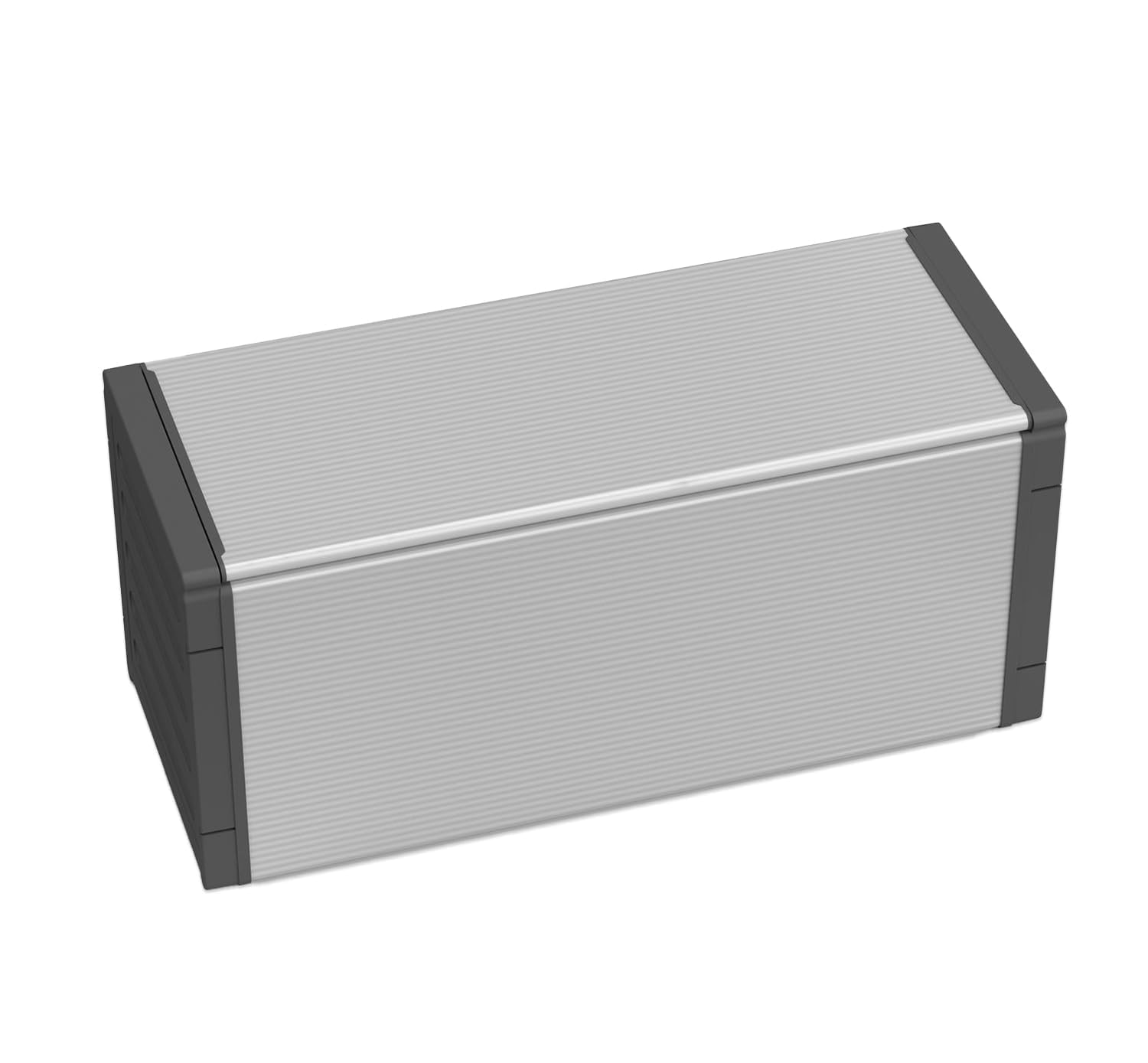 BuyStar Baule Cassapanca 87 Lt per Raccolta Differenziata 85x34x38 cm + 3 Borse per Riciclaggio - da Esterno, Anti Odore, in Resina, Terrazzo, Giardino, Organizzazione, Stoccaggio - Made in Italy