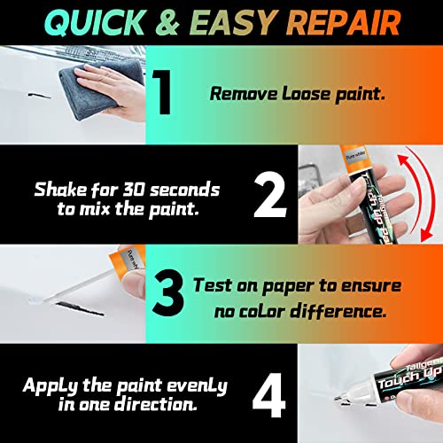Tailgenci B01 Touch Up Paint For Cars, Quick And Easy Car Auto Paint Touch Up For Car Scratch,Two-In-One Car Paint Scratch Repair, Car Scratch Remover For Deep Scratches, Car Automotive Touch Up Paint thumb #3