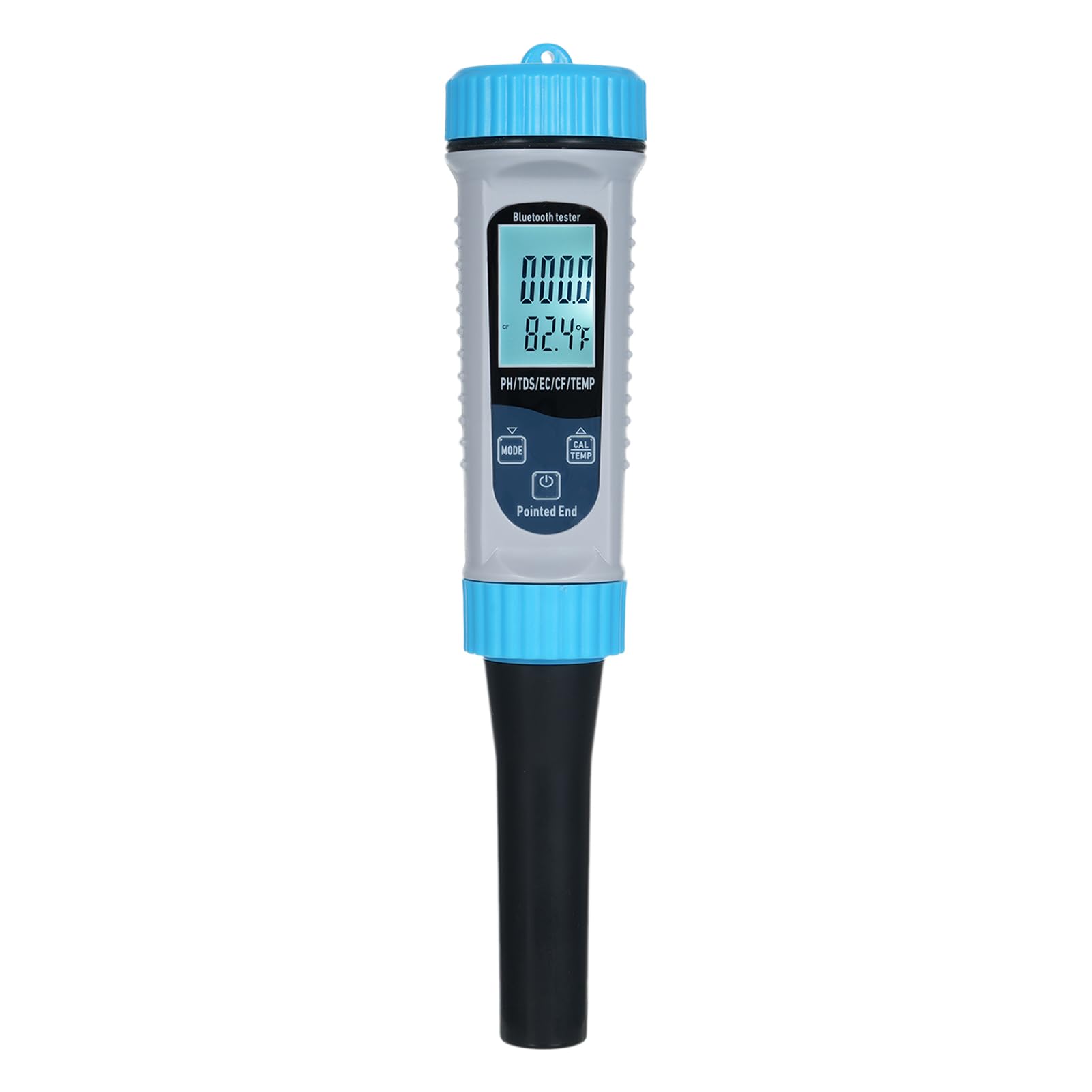 aqxreight Testeur de PH 5 en 1 Haute Précision pour PH, TDS, EC, Température, Stylo Multifonction Portable pour Eau Potable, Culture Hydroponique, Aquariums, Laboratoires, Détecteur de qualité