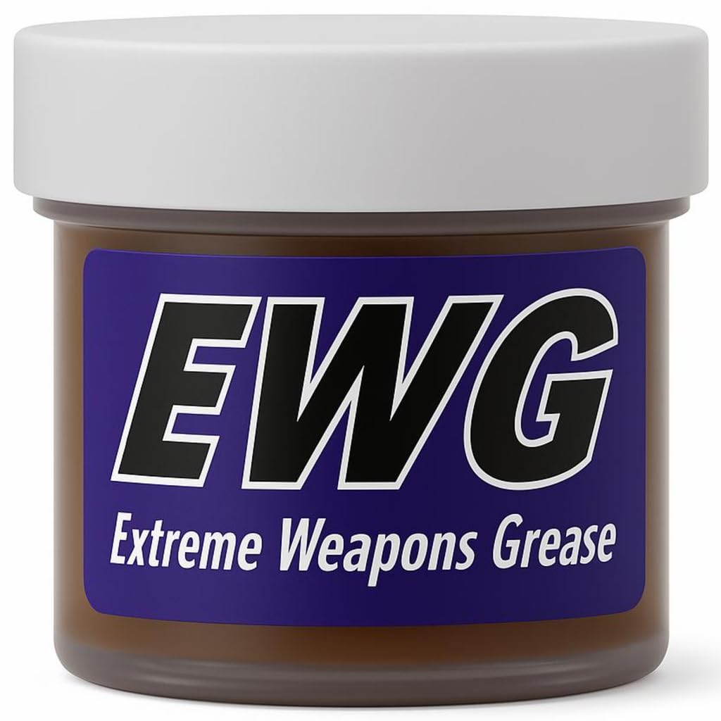 Slip 2000 Extreme Weapons Grease (EWG), Reduces Friction and Wear, Grease Lube in Anti-Ware Package, Extreme Pressure Properties, No PTFE, 1.5 oz