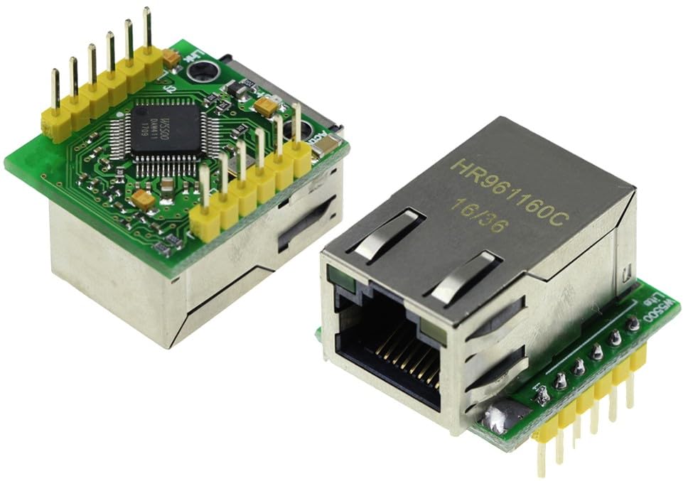 【Design compatto】Supporta il protocollo TCP, UDP, ICMP, IPv4, ARP, IGMP, PPPoE; Integrazione del livello di collegamento dati, livello fisico; Supportare il risveglio; Supporta l'interfaccia seriale ad alta velocità (modello SPI 0.3).
