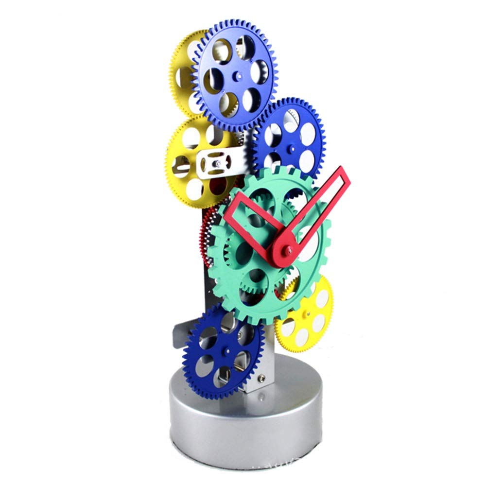 Wall Clocks Fashian esktop Gear Clock Potted Concept Clock Art Decoration Quartz Machine Core Clock,Modern Decorative