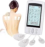 【Schmerzlinderung Elektrostimulator】Das wiederaufladbare Tensgerät kann die sensorischen Nerven und Muskeln stimulieren, einen natürlichen Schmerztor-Mechanismus aktivieren, Körper entspannen und die Schmerzen lindern, wenn Sie brauchen. TENS Machine lindert Schmerzen und Muskelverspannungen bei Patienten mit Nervenschmerzen, Gelenkschmerzen, Nackenschmerzen, Rückenschmerzen, Knieschmerzen und Sportverletzungen.