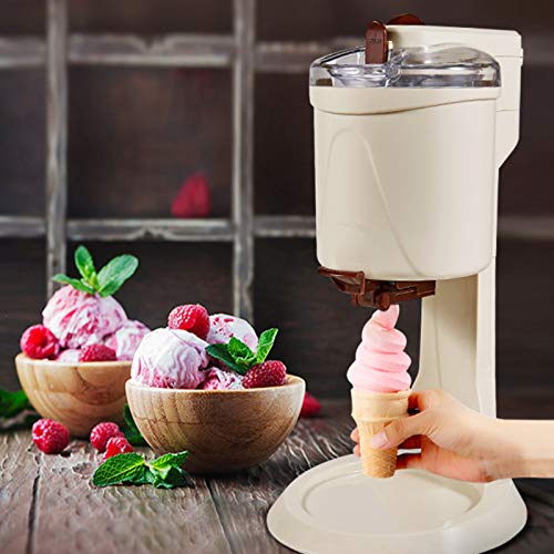 N / C Elektrische Eismaschine, automatische Mini-Fruchteis-Softeismaschine, gesunde, milchfreie EIN-Knopf-Bedienung, DIY… – Bild 3