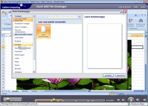 Excel 2007: In 8 Stunden Excel sicher beherrschen – alle Werkzeuge im praktischen Einsatz erklärt (Galileo Computing)