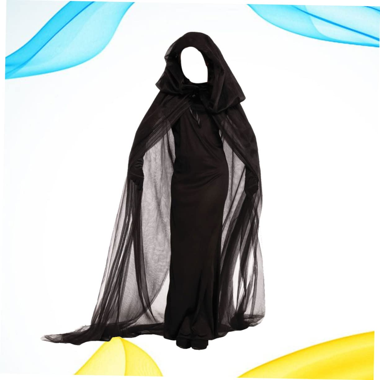 3 Piezas disfraz de bruja para cosplay disfraz vampiresa de vampiresa vampire costume de vampiro de halloween vestido de bruja de halloween para juegos de rol Black