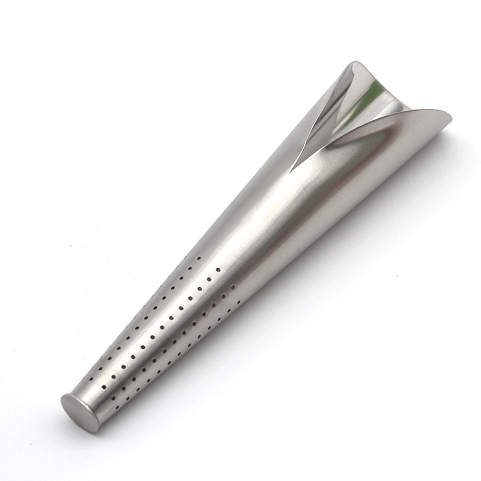 Colador de té de acero inoxidable 304 cónico, para hacer té, es fácil y rápido de usar