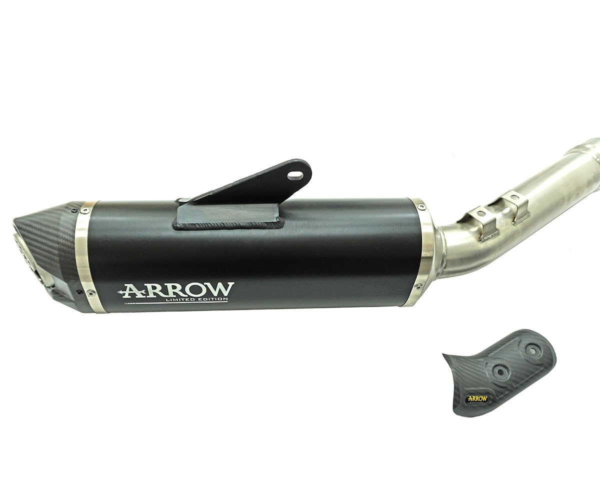 Arrow Edizione Limitata Terminale Di Scarico In Alluminio Nero Compatibile con Honda Cb 1000 Hornet/Sp, 2025-2026