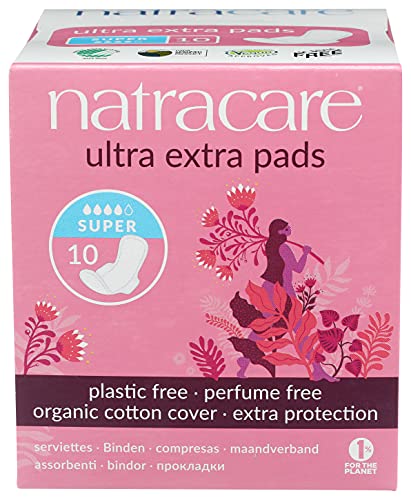 Natracare Organic Cotton Ultra Extra Pads 10 Super