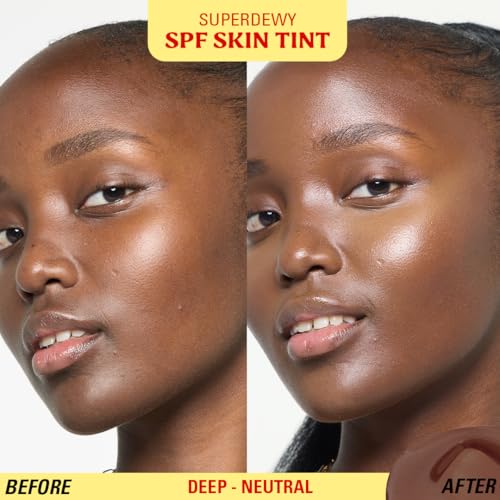 Image of Revolution Superdewy SPF 30 Skin Tint, Deep Neutral