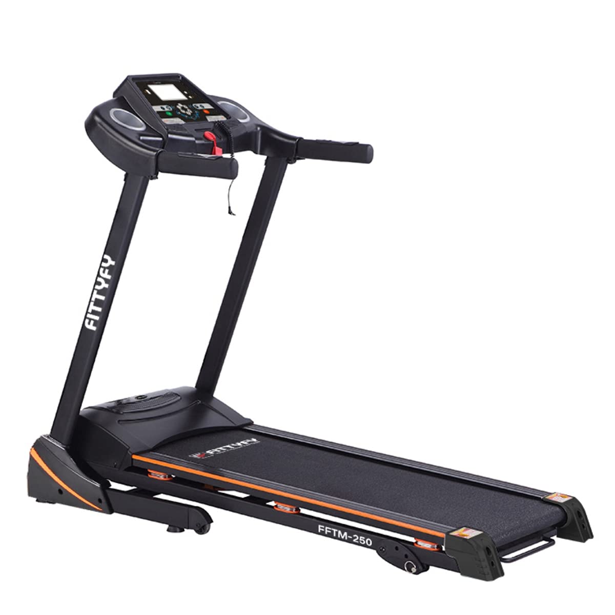 INALSA Motorized Treadmill for Home (4.0HP Peak) FFTM 250-12 Preset Programs,LCD Panel Foldable,3Section Incline, End Cap Lubrication System,(Free Installation Assistance)|FITTYFY Range-image-39