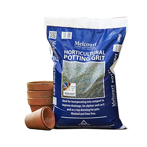 Suregreen Melcourt Horticultural Potting Grit | 20kg | Washed Lime-Free Fine Grit | 1–4mm | Cacti, Succulents, Alpines, Soil Drainage & Compost Mix