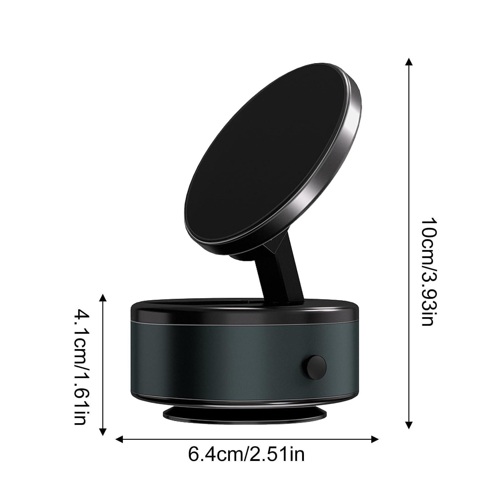 Soporte magnético para teléfono celular con ventosa, soporte ajustable para teléfono para SUV, sedán, minivan