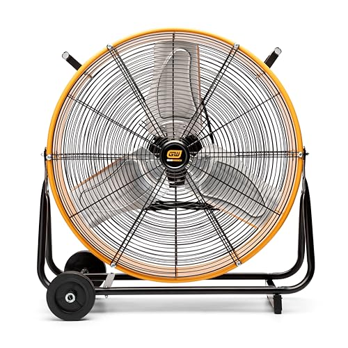 GEARWRENCH 24' 2-Speed High Velocity Shop Fan | GWSFAN24