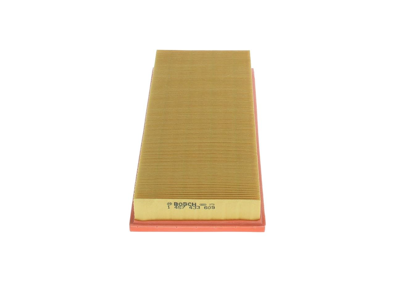 Bosch S3609 Car Air Filter - Separates Particles from the Air Intake - Moisture-resistant plus High Tensile Strength