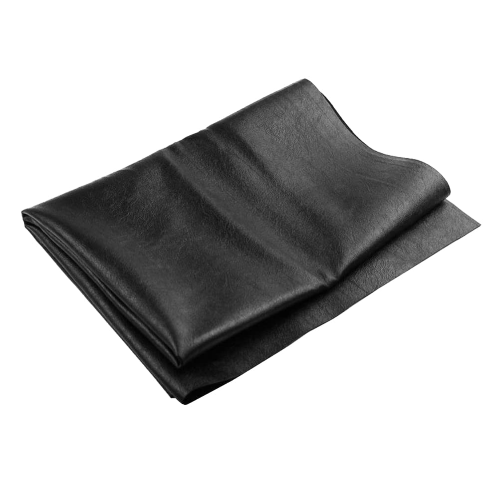 Amazon | PUレザーシート 85×70cm ブラック 0.5mm厚 合皮レザー生地