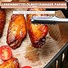 Carta Alimentare Oleata 100 Fogli - Per Panini, Hamburger, Patatine