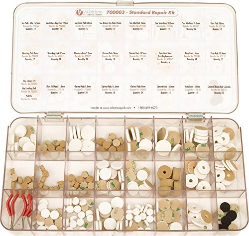 Amazon.com: Valentino Standard Repair Kit for Brass and Woodwind ...