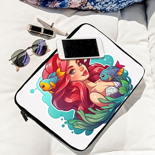 Beautiful Mermaid Mac Book Pro 16" Sleeve - Print Laptop Sleeve - Fantasy Mac Book Sleeve #TOP3