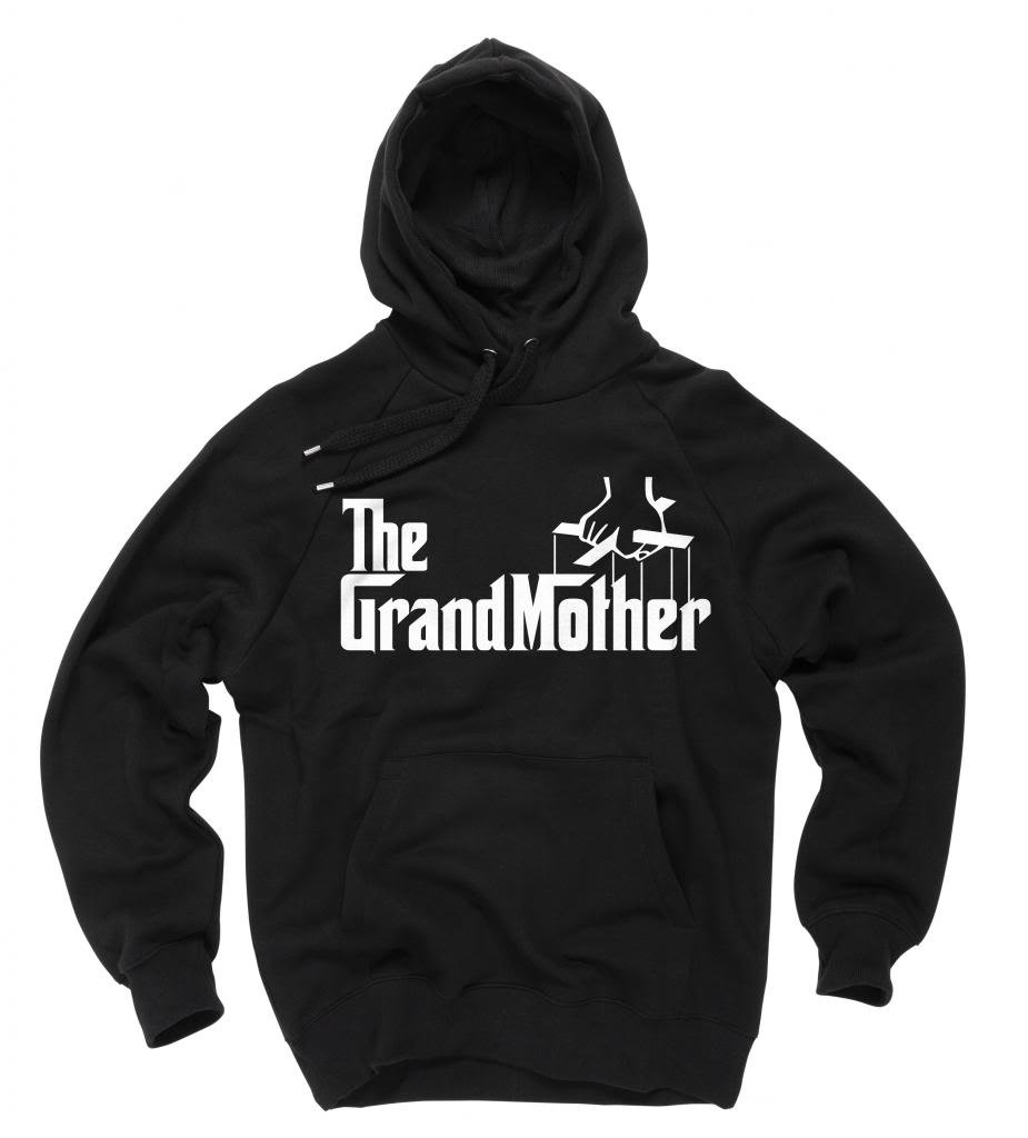 Milky Way TshirtsGrandmother Godfather Style Hoodie Sweater X-Large Black