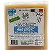Savon Masque Lait de Chèvre Bio & Argent Colloïdal – Saponifié à Froid, Anti-Acné, Eczéma, Psoriasis, Peaux Sensibles, Hydratant & Apaisant – Soin Visage & Corps