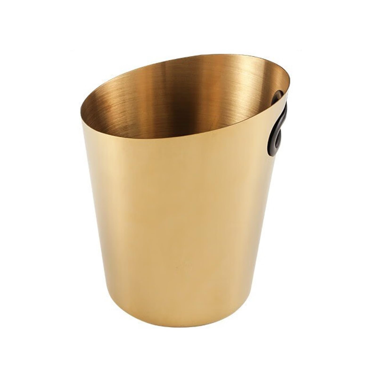 Secchiello per Il Ghiaccio in Acciaio Inox, Secchiello per Il Ghiaccio da 5 Litri, Secchiello Dorato per Champagne e Vino, secchielli per Il Ghiaccio per Bevande e Feste, secchielli per Il g