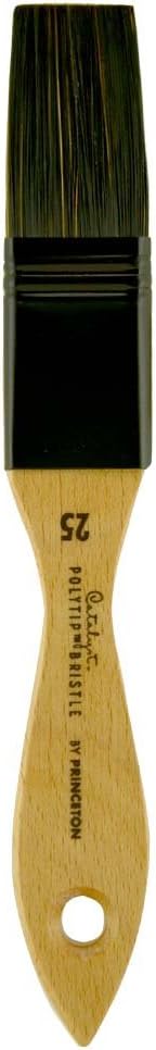 Princeton Catalyst Paintbrush, Size 1 inch, Light Wood