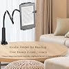 Gooseneck Tablet Kindle Holder Stand for Bed Reading,33in Flexible Long Arm Clamp Clip Mount for iPad, iPhone, Galaxy Tabs, Switch, Kindle Fire, Phone 4.7''-10.5'' Tablet Devices