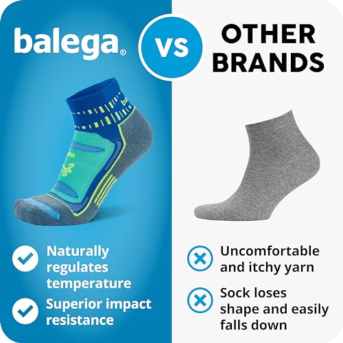 Image of Balega Blister Resist Performance Crew Athletic Running Socks for Men and Women