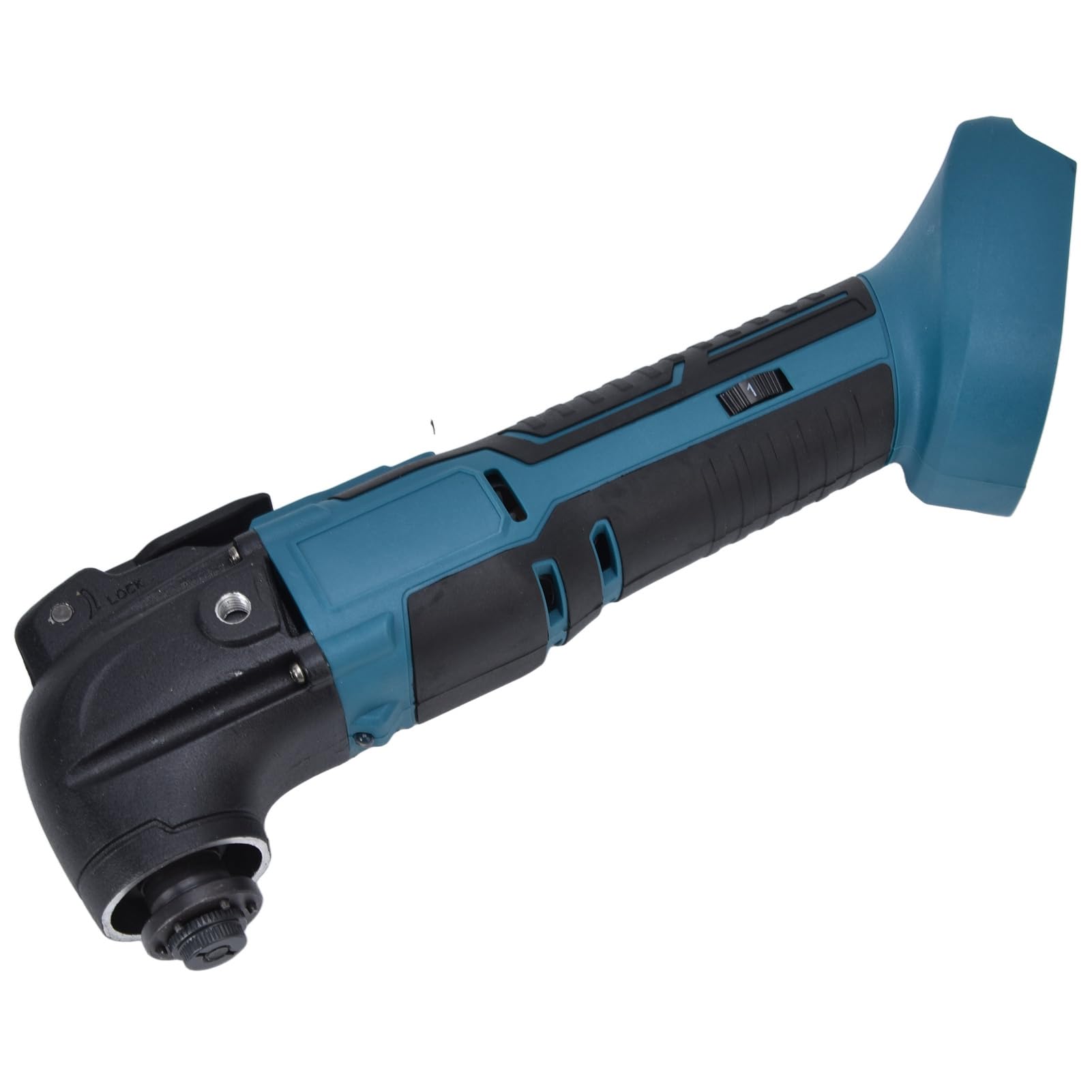 Aramox Herramienta Oscilante de Batería de Litio de 21 V, Kit Multiherramienta Oscilante de Nailon PA6 de Acero Inoxidable, 6 Velocidades, 6000 a 20000 RPM con Luz para Cortar, Lijar, Esmerilar,