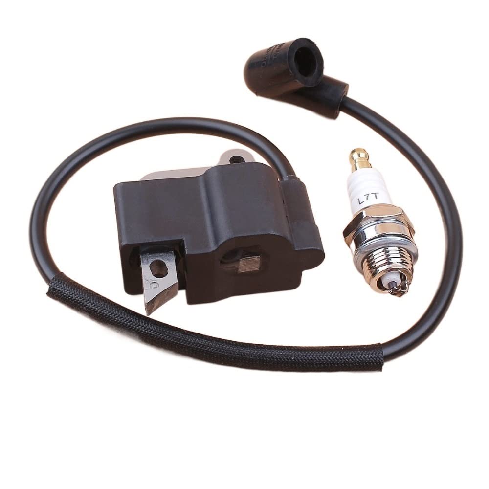 BAKVRI Kit de bujía de módulo Magneto de Bobina de Encendido Compatible con Motosierra Stihl MS441 MS 441 1138 400 1300, Piezas de Motor de Motosierra