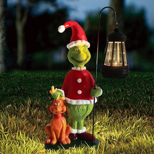 Fanunny BC09 Christmas Decoration Solar Garden Statue Figurine With Light Décor For Outdoor Indoor Home Patio Porch cover