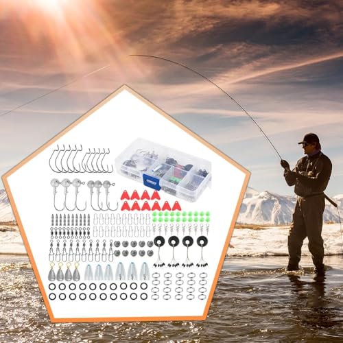 Kit de Pesca Outdoor 170 Piezas con Caja de Almacenaje miniatura 6