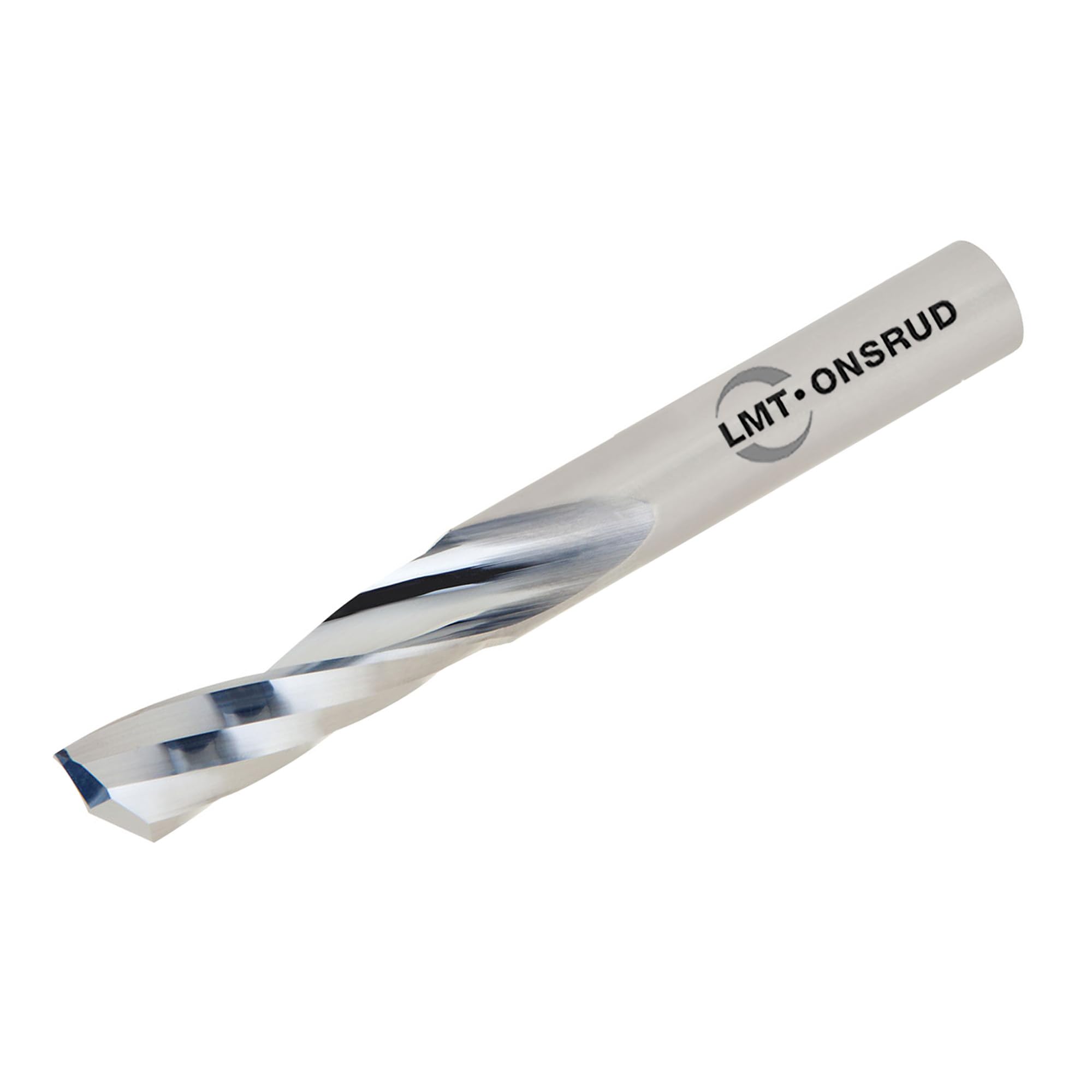 LMT Onsrud LP 65-025, Solid Carbide, Super O, Upcut, 0.250" Cutting Diameter, 0.875" Cutting Length, 0.250" Shank Diameter, 2.500" Overall Length, 1 Flute