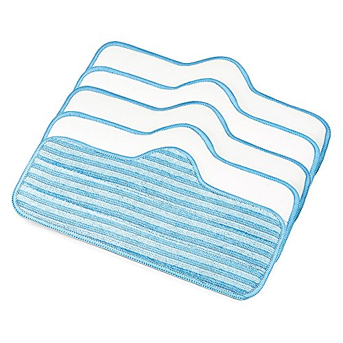 Dupray Neat Washable Microfiber Pads, accessories for Neat Steam Cleaner, pack of 5
