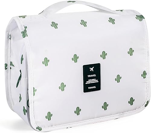 Vista 22 de Pengxiaomei Neceser de tocador, bolsa de cosméticos colgante impermeable, bolsa de maquillaje de viaje portátil, bolsa de maquillaje multifunción
