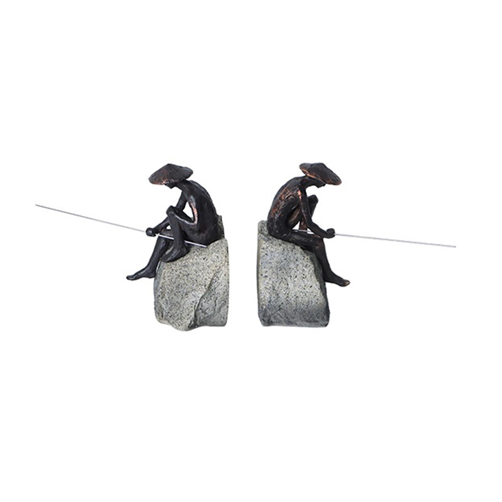 Bookends for Shelves Book Ends for Shelves Sturdy Holders for Heavy Books Fancy Decorative Accessories to Hold Firmly on Bookshelf Bookshelf Holder Stand