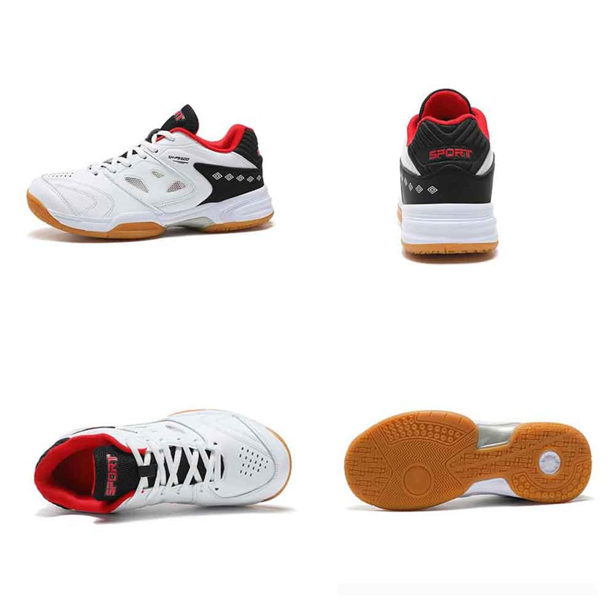 Zapatos Deportivos de Pickleball para Hombres y Mujeres, Zapatillas de Tenis Antideslizantes para Todas Las Canchas, Bádminton, Squash y Racquetball