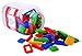 Learning Advantage 4090 Tactile Blocks, Plastic (Pack of 108)