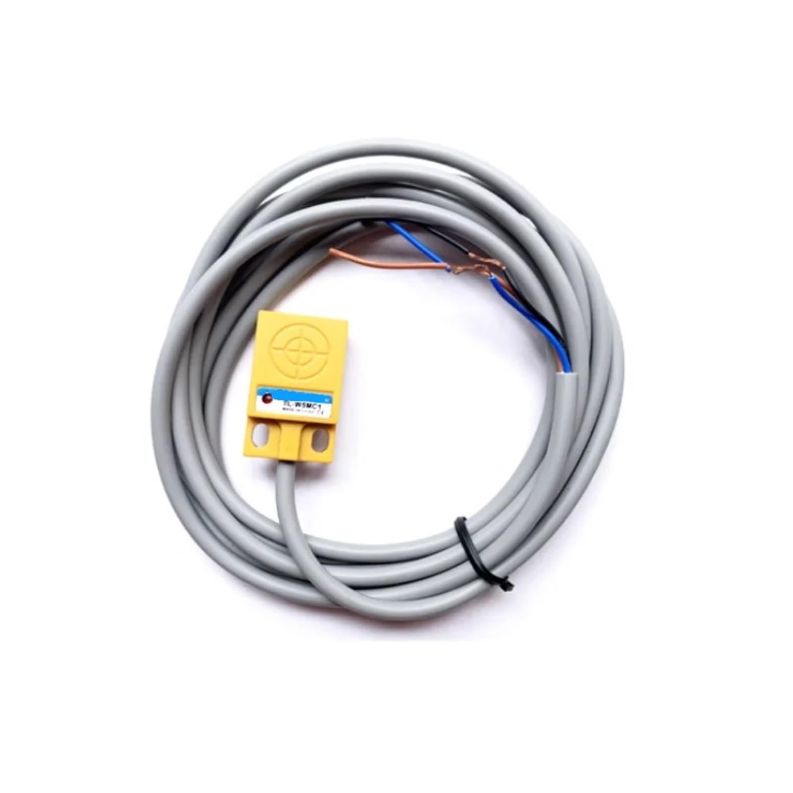 Czujnik zbliżeniowy z kablem 1,2 m, przełącznik detektora 5 mm, 3-przewodowy, 5-36 V, TL-W5MC1