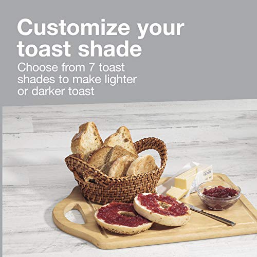 Proctor Silex 2 Slice Toaster With Extra Wide Slots, Sure-Toast Technology, Shade Selector & Bagel Setting, Black And Silver (22302) #TOP5