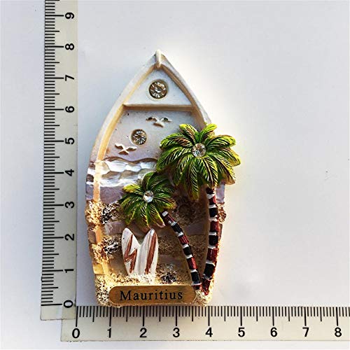 Imán decorativo para refrigerador con forma de ancla miniatura 6