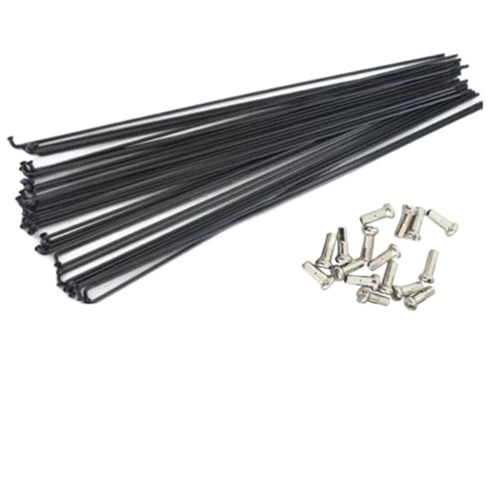 JIASHUNHE Cycling Spokes 16Pcs 251mm-269mm Bicycle Bike Spokes(261mm)