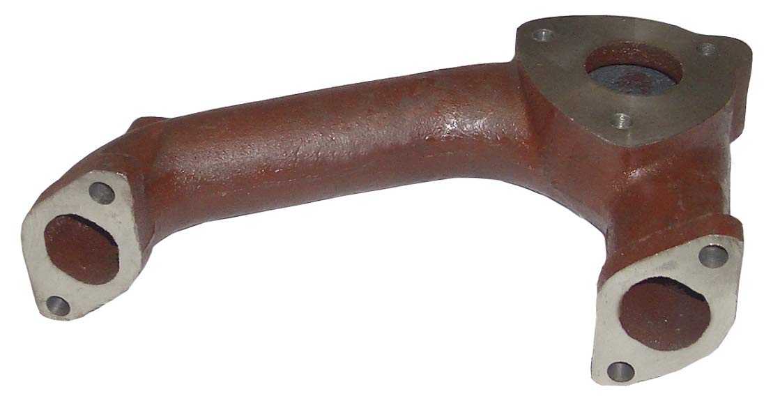 Collettore di scarico per Massey Ferguson 35 35X Ref. Numero pezzi: 731267M1, 3776125