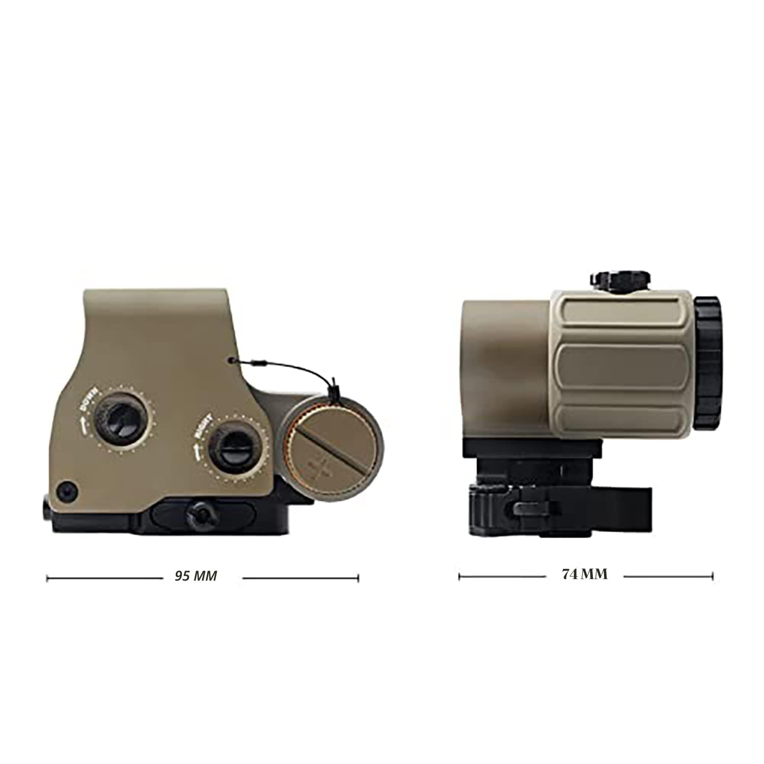 Lunette Point Rouge Viseur Hybride 558 Loupe G45 5X - Lunette Holographique Point Rouge/vert Pour Rail 20mm Lunette De Tir Airsoft Lunette Point Rouge Viseur Hybride 558 Loupe G45 5X - Lunette Holographique Point Rouge/vert Pour Rail 20mm Lunette De Tir Airsoft