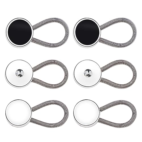 12 extensiones de cuello con botones, para mujer, hombre, vestido, camisas, trajes, pantalones,...