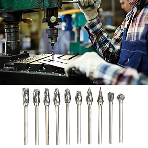 10 Piezas Fresas de Carburo de Tungsteno para Mecanizado miniatura 2