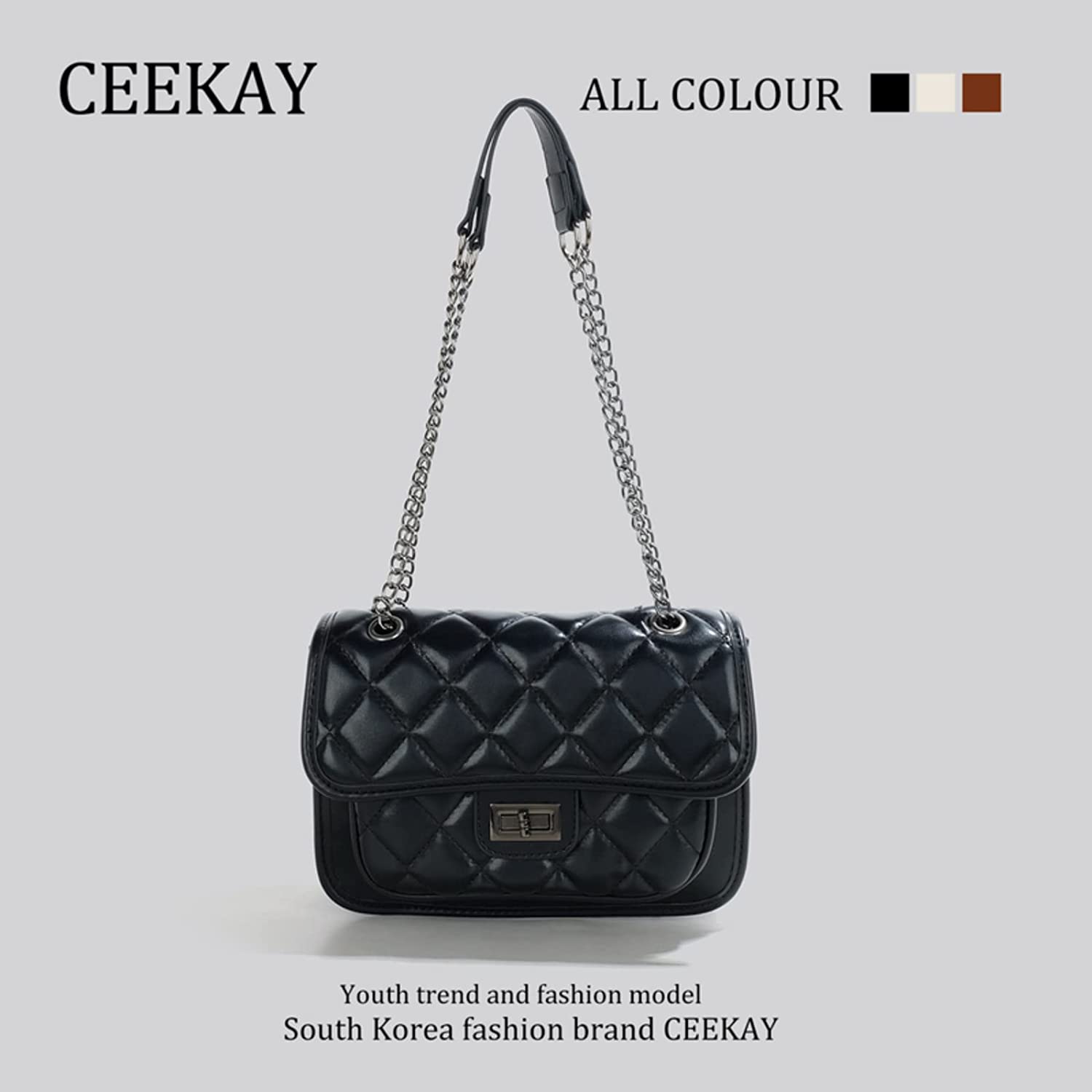 Amazon.co.jp: CEEKAY ショルダーバッグ 斜めがけ レディース ミニ