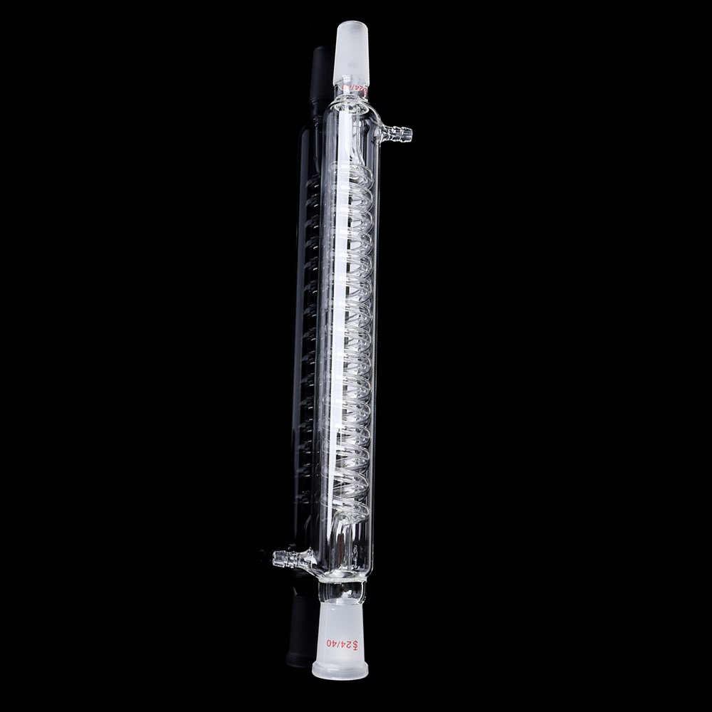 Boveution 300Mm 24/40 Verre Graham Condenseur Bobine Tube Intérieur Condenseur Verrerie De Laboratoire